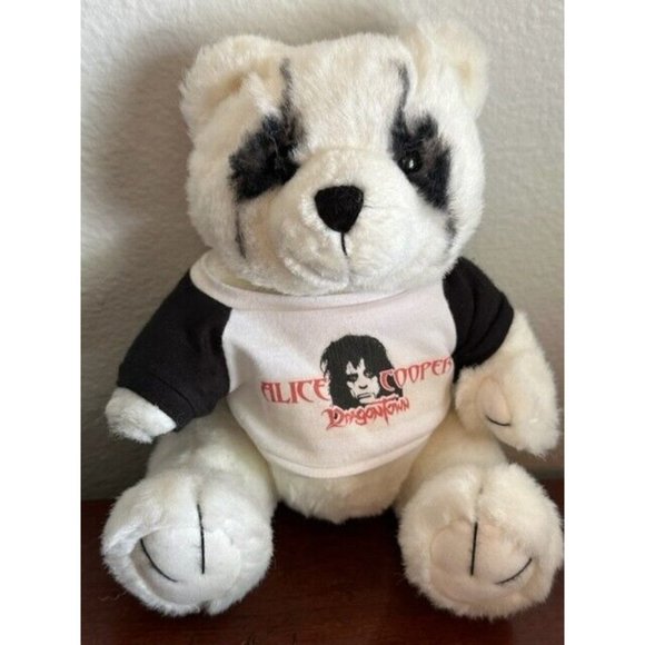 Toys Alice Cooper Super Rare Tour Bear W Shirt Steven Smith Teddy